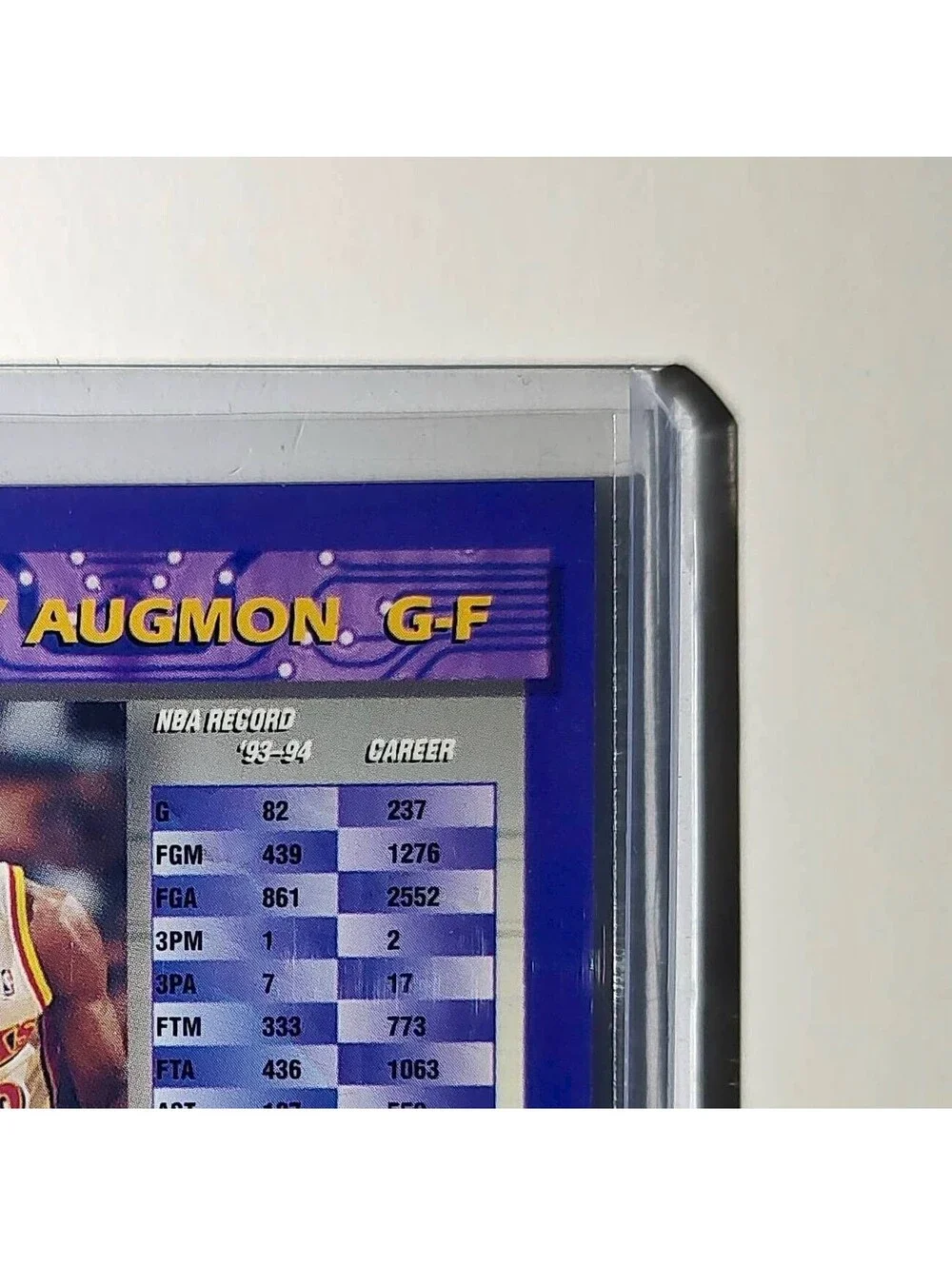 Stacey Augmon 1994-95 Topps Finest #310 Basketball Card